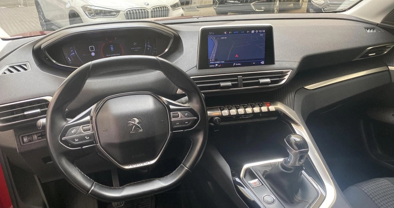 Peugeot 3008 cena 77900 przebieg: 128000, rok produkcji 2018 z Gdańsk małe 277